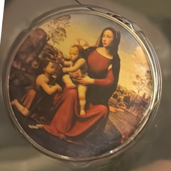 Hallmark Series 1984‎ Christmas Ornament Madonna & Child by Giuliano Bugiardini - Picture 4 of 5